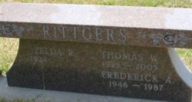 Zelda R Rittgers Zelda R Rittgers