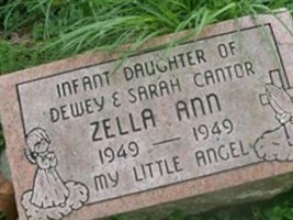 Zella Ann Cantor Zella Ann Cantor