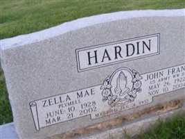 Zella Mae Plymell Hardin