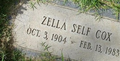 Zella May Self Cox