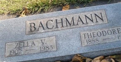 Zella V Bachmann