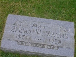 Zelma Mary Schneider Wachs Zelma Mary Schneider Wachs