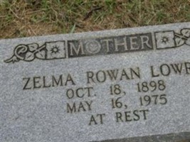 Zelma Rowan Lowry Zelma Rowan Lowry