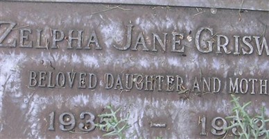 Zelpha Jane Griswold