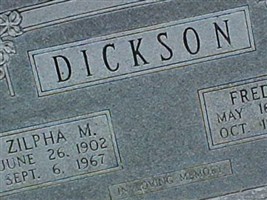 Zelpha M. Dickson
