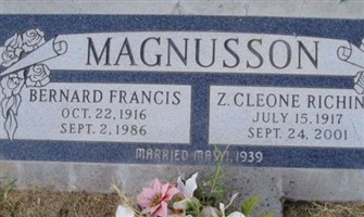 Zerelda Cleone Richins Magnusson