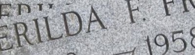 Zerilda F Frye Zerilda F Frye