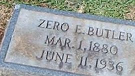 Zero E. Butler