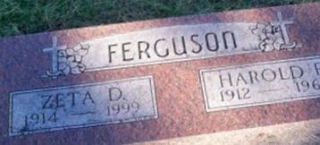 Zeta D. McEnerney Ferguson Zeta D. McEnerney Ferguson