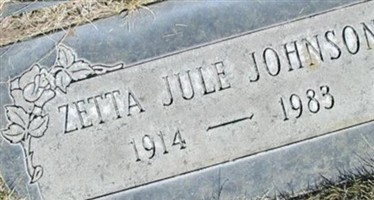 Zetta Jule Johnson