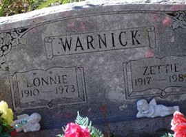 Zettie (Bell) Harris Warnick