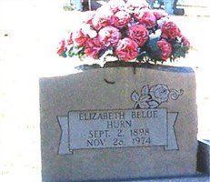 Zilla Elizabeth Belue Hurn Zilla Elizabeth Belue Hurn