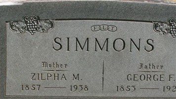 Zilpha Gatewood Simmons