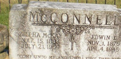 Zilpha McKay McConnell Zilpha McKay McConnell