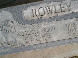 Zina Thayne Rowley Zina Thayne Rowley