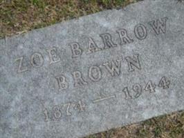 Zoe Barrow Brown