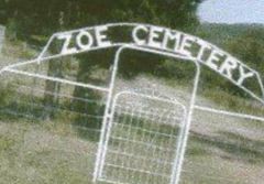 Zoe Cemetery Zoe Cemetery