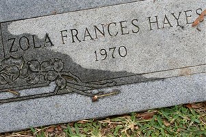 Zola Frances Hayes
