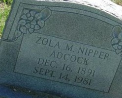 Zola Mabel Nipper Adcock Zola Mabel Nipper Adcock