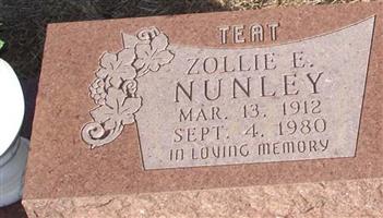 Zollie E Teat Nunley