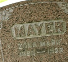 Zona Marie Stroup Mayer Zona Marie Stroup Mayer