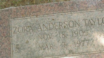 Zora Anderson Taylor
