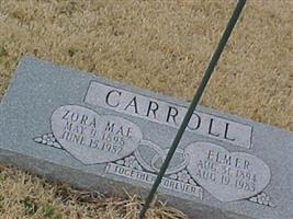 Zora Mae Vaughn Carroll Zora Mae Vaughn Carroll