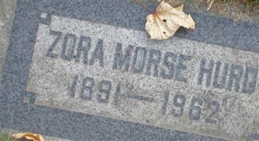 Zora Morse Hurd