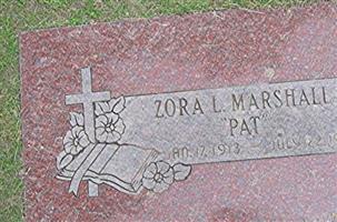 Zora "Pat" L. Brien Marshall