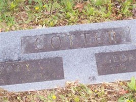 Zora V. Cotter Zora V. Cotter