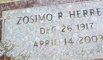 Zosimo Rodriguez "Z.R." Herrera Zosimo Rodriguez "Z.R." Herrera