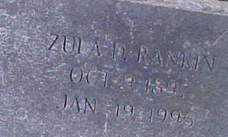 Zula D Rankin Zula D Rankin