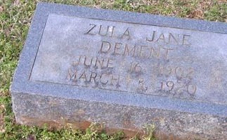 Zula Jane Dement