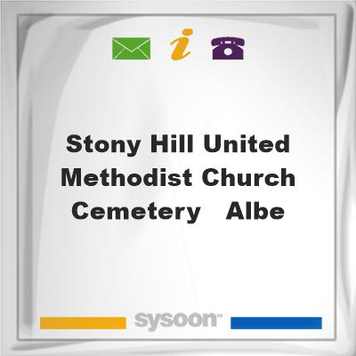 Stony Hill United Methodist Church Cemetery - Albe, Stony Hill United Methodist Church Cemetery - Albe
