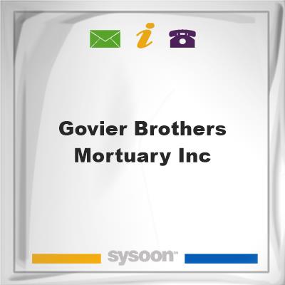 Govier Brothers Mortuary IncGovier Brothers Mortuary Inc on Sysoon