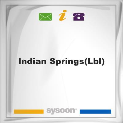 Indian Springs(LBL)Indian Springs(LBL) on Sysoon