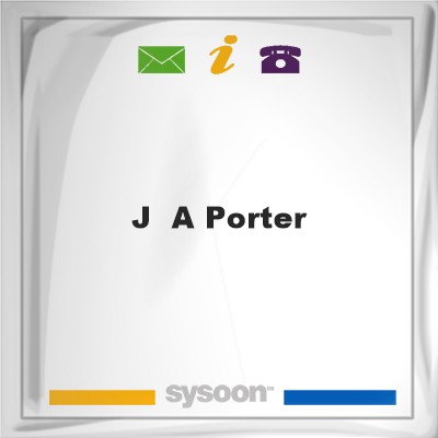 J & A PorterJ & A Porter on Sysoon