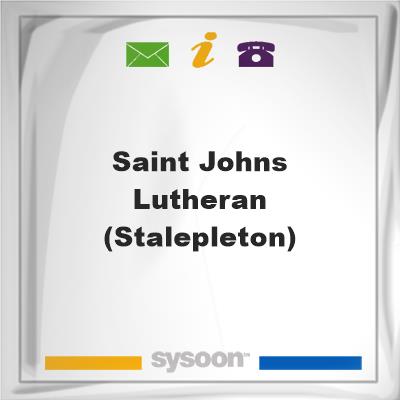 Saint Johns Lutheran (Stalepleton)Saint Johns Lutheran (Stalepleton) on Sysoon
