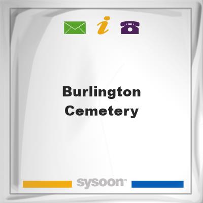 Burlington Cemetery, Burlington Cemetery