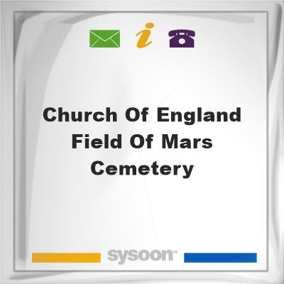 Church of England, Field of Mars Cemetery, Church of England, Field of Mars Cemetery