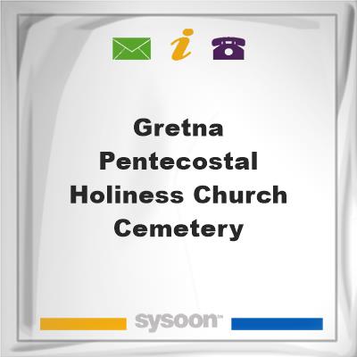 Gretna Pentecostal Holiness Church Cemetery, Gretna Pentecostal Holiness Church Cemetery