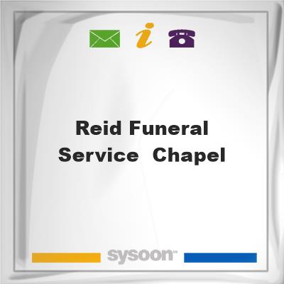 Reid Funeral Service & ChapelReid Funeral Service & Chapel on Sysoon