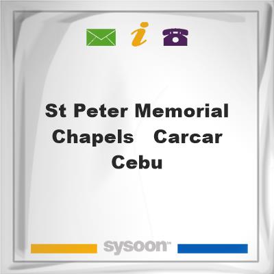 St. Peter Memorial Chapels - Carcar, CebuSt. Peter Memorial Chapels - Carcar, Cebu on Sysoon