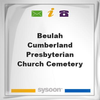 Beulah Cumberland Presbyterian Church Cemetery, Beulah Cumberland Presbyterian Church Cemetery