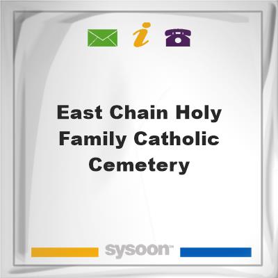 East Chain Holy Family Catholic CemeteryEast Chain Holy Family Catholic Cemetery on Sysoon
