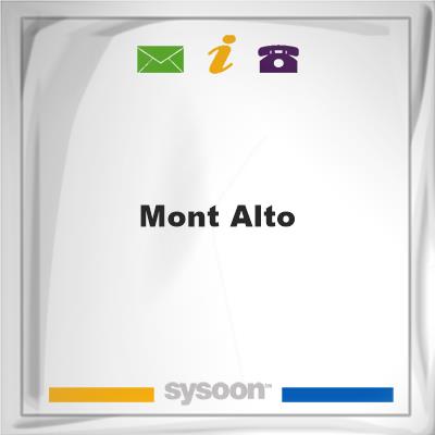 Mont AltoMont Alto on Sysoon