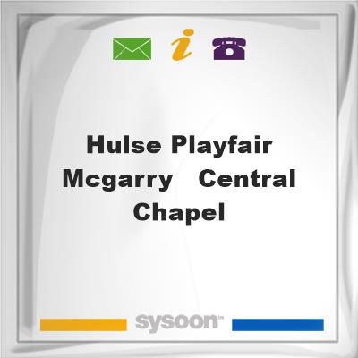 Hulse, Playfair & McGarry - Central Chapel, Hulse, Playfair & McGarry - Central Chapel