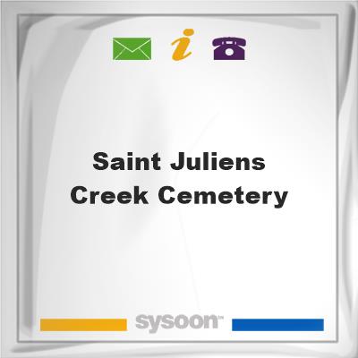 Saint Juliens Creek Cemetery, Saint Juliens Creek Cemetery