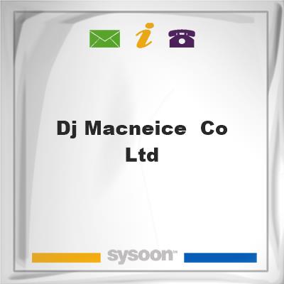 DJ MacNeice & Co. Ltd.DJ MacNeice & Co. Ltd. on Sysoon