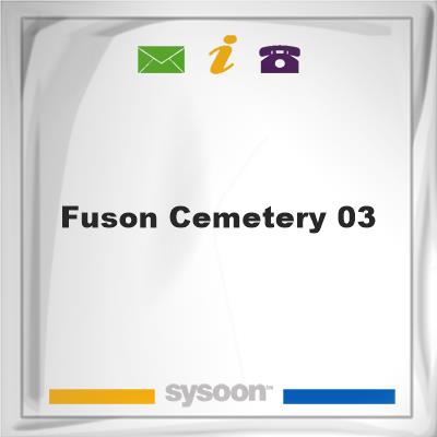 Fuson Cemetery #03Fuson Cemetery #03 on Sysoon